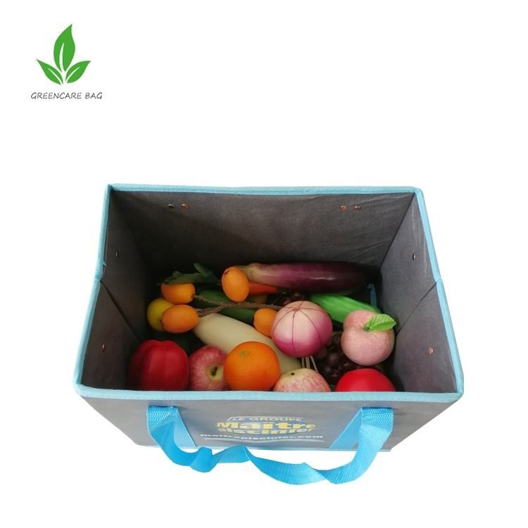 Daily necessities collapsible large houseware non woven fabric storage box