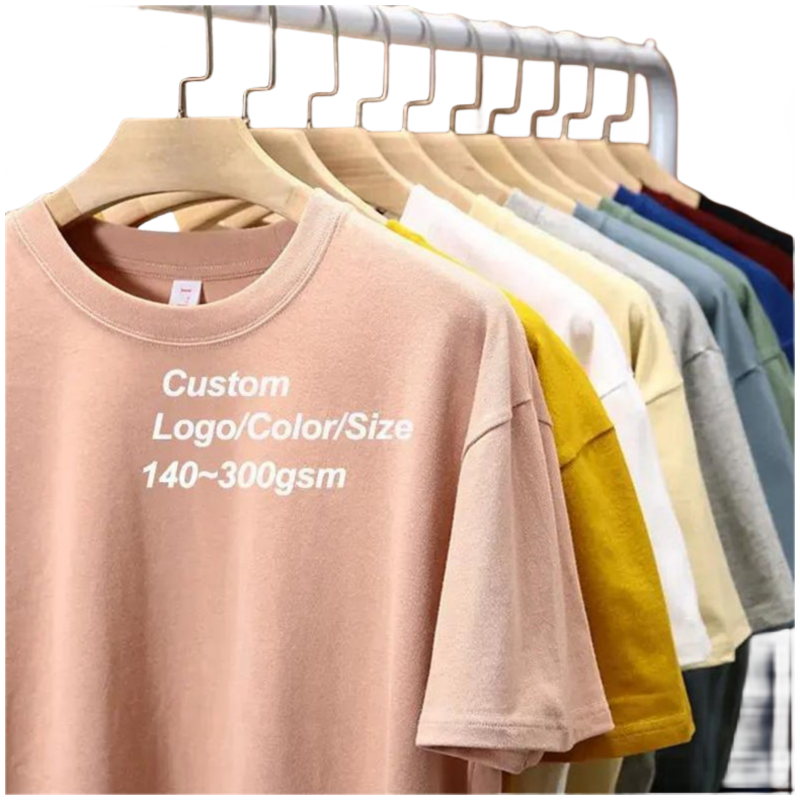 New Custom Logo Embroidery White Men Gym T Shirts in Bulk High Quality Luxury Casual Oversized Blank T-shirt for Men Cheap
